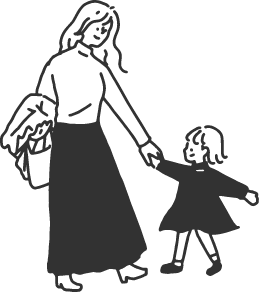 お母さんと子どものアイコン